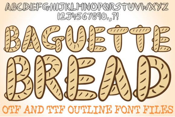 Baguette Bread: A Fresh Take on Typographic Branding