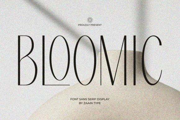 Bloomic: Mastering Modern Minimalism in Typography