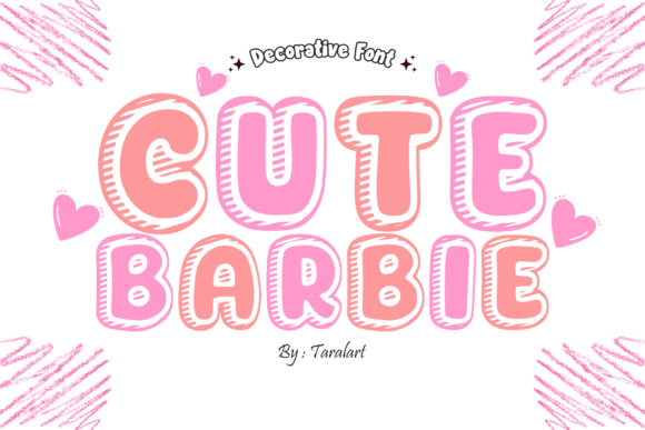 Cutebarbie Regular: A Whimsical Font for Playful Branding
