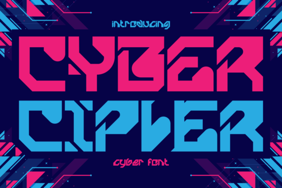 Cyber Cipher: The Ultimate Font for Futuristic Design