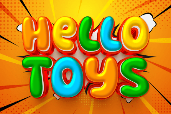 Discover the Playful Power of Hello Toys Font