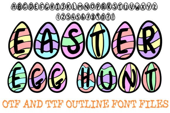Easter Egg Hunt: Infusing Playful Typography into Spring Designs