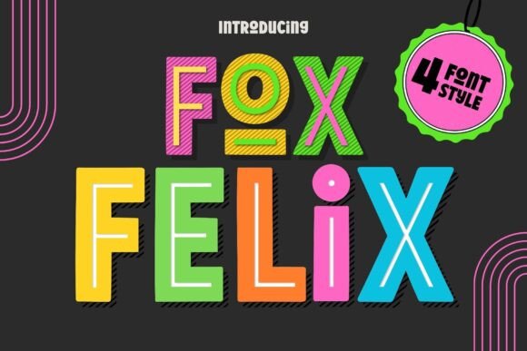 Fox Felix: A Vibrant Font for Bold Design