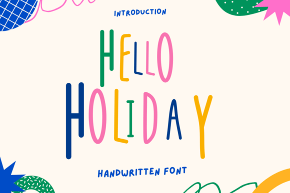 Hello Holiday: The Handwritten Font That Radiates Joy