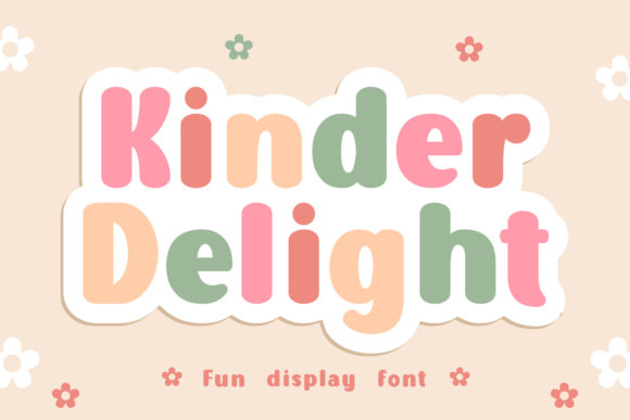 Kinder Delight: A Font for Playful Branding