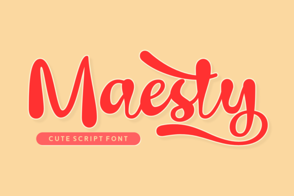 Maesty: Elevating Designs with Playful Typography