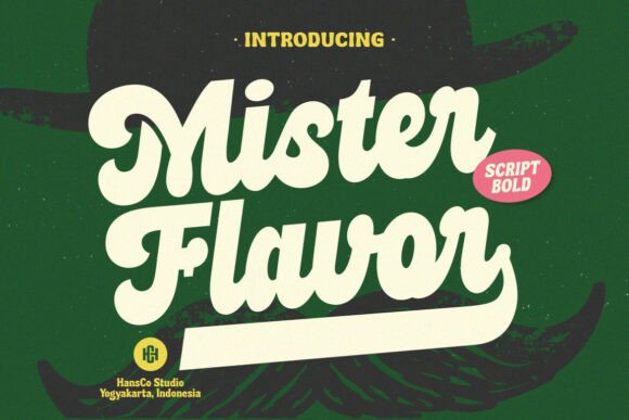 Mister Flavor: Injecting Bold Retro Vibes and Spirited Charm into Modern Design