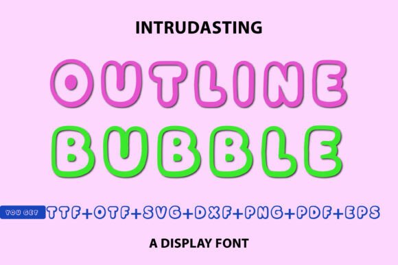 Outline Bubble: Elevate Your Designs with Whimsy