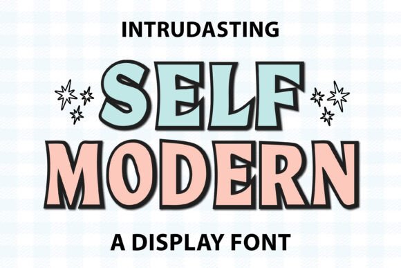 Self Modern: A Vibrant Color Font for Dynamic Design