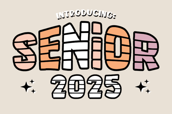 Senior Typeface: A Retro Design Asset for Modern Creatives