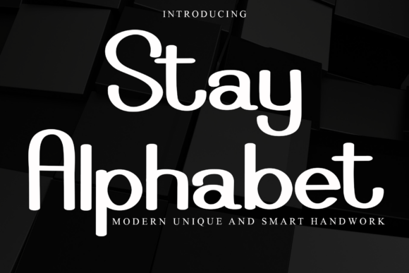 Stay Alphabet: The Modern Font Bridging Quirk and Professionalism