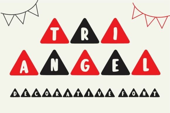 Triangel: Unleash Geometric Creativity with a Precision Font