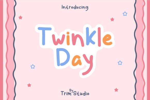 Twinkleday Regular: A Whimsical Font for Playful Design