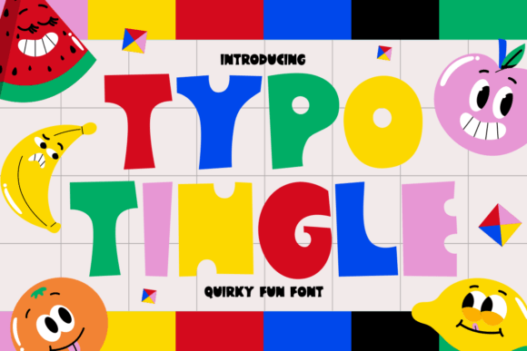 Typo Tingle: Infusing Playful Energy into Modern Design